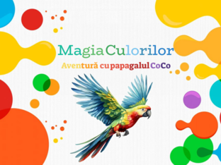Magia culorilor - Aventură cu Papagalul Coco by Antonache