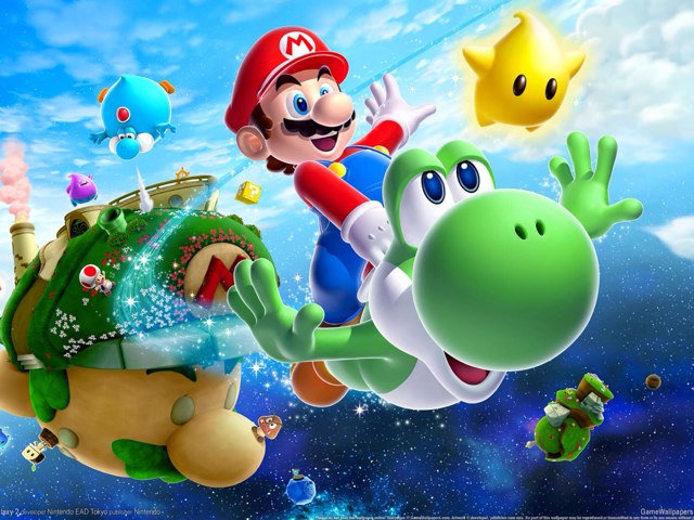 Mario Galaxy by Teun Wagt