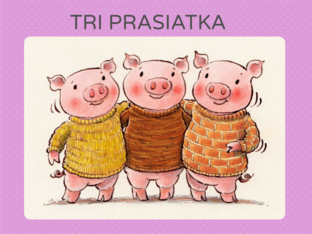Matematika s troma prasiatkami by Barbora Koprdova