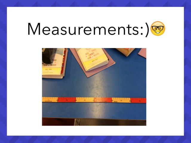 Measurement Quiz by Mr Oakden