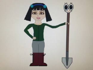 Mica And The Magic Shovel by Leah Heffter