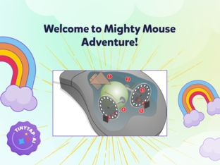 Mighty Mouse Adventure by Jacqueline Fouché
