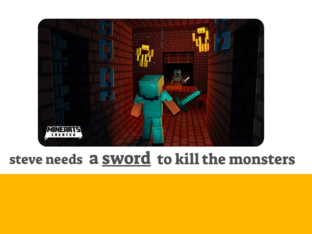Minecraft vocabs by bushra alsubaie