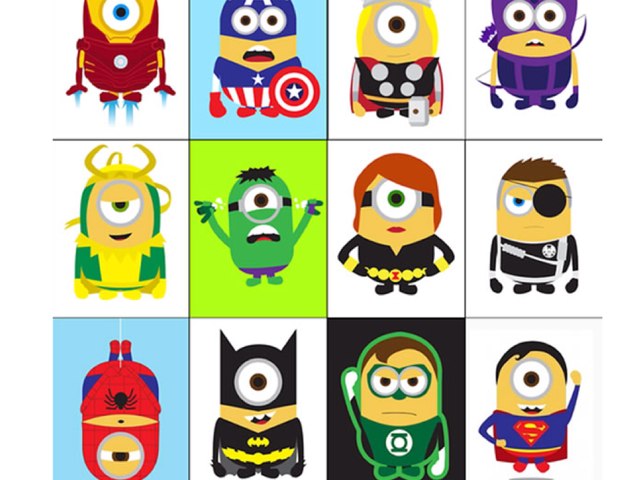 Minion Marvel Puzzle by Jamie Mcpake