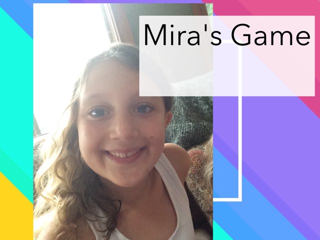 Mira's Game by Alison Novak