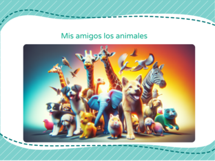 Mis amigos los animales  by Ana García Martínez