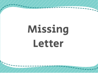 Missing Letter by keong Summer
