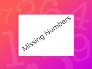 Missing Numbers   by Sewar Bla