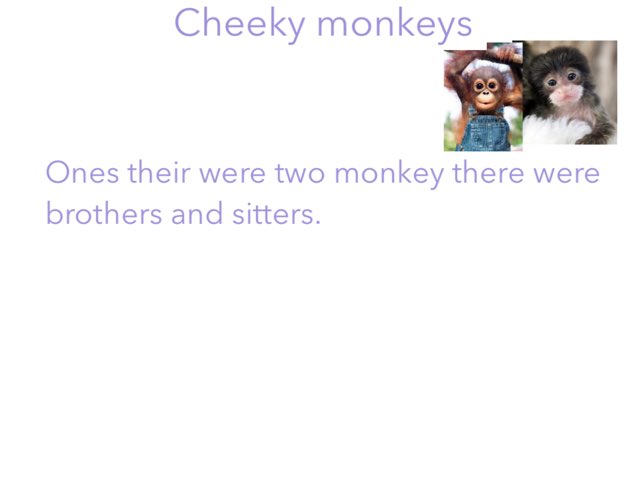 Monkeys by Candy Carter