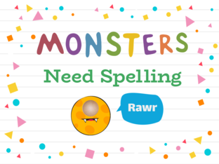 Monsters Need Spelling 2nd Grade Part Two by Patchwork Bunny
