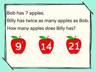 Multiplication Statement Sums by Sharani Rajan