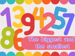 NUMBERS - THE BIGGERST AND THE SMALLEST by Cecilia Zezlin