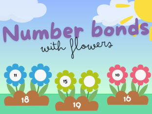 NUMBER BONDS WITH FLOWERS by Cecilia Zezlin