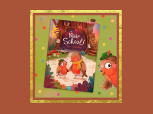 Naar school by helga Smets