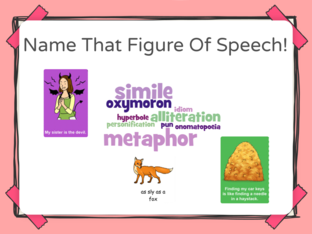 Name That Figure Of Speech: Unit Re Cap Quiz by chelsea sidaway