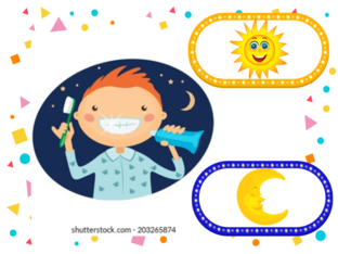 Night routine Free Games online for kids in Nursery by Fina Totoda