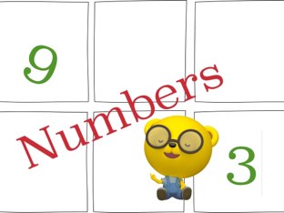 Numbers 1-20 by Peter Johansen