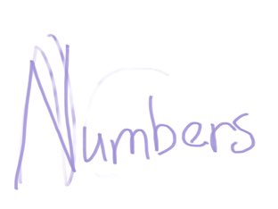 Numbers by Lulu Ama