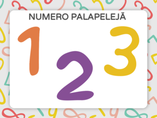 Numero palapelejä by Emilia Jokinen