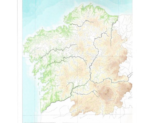 O Relevo E As Aguas De Galicia by Lidia Monroy Pérez