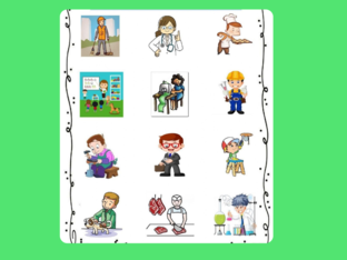 Oficios y profesiones  by Paulina