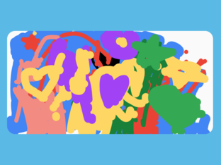 Olivia and friends by Ana Camargo