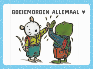 Onthaal 4 by Juf Kaat 't Kersenpitje