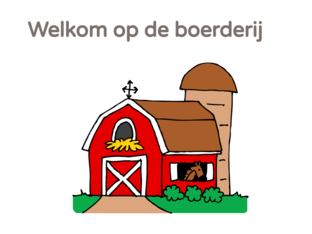 Op de boerderij by Lenka Van Gool