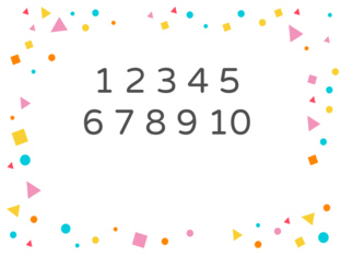 Organizar números de 1 a 10 by LUIZ FELIPE LIMA