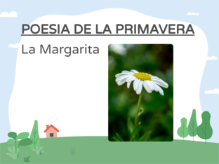 POESIA PRIMAVERA: La Margarita by Isabel Morales Martín