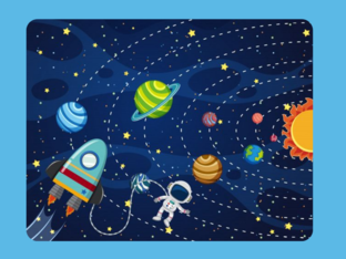 PUZZLE DEL ESPACIO by Sandra Escobar Alarcón