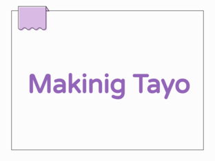 Pakikinig by Jamaica Diaz