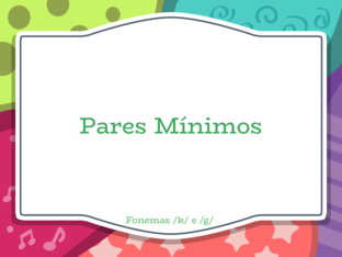 Pares mínimos - frontalização de velar by Júlia Franco PUC Minas 2025