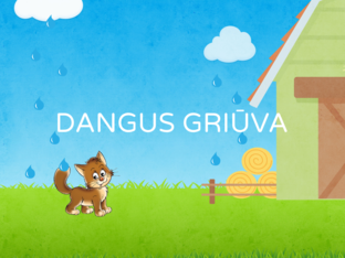Pasaka ,,Dangus griūva" by Evelina Jezerskyte
