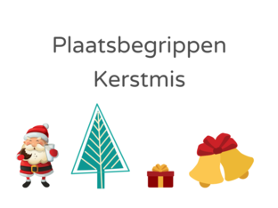 Plaatsbegrippen kerst by Dorien