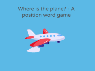 Plane Position Words by Julie vest