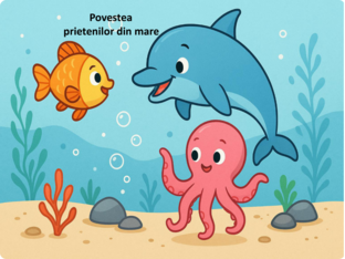 Povestea prietenilor din mare by Silvia