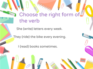 Present Simple by Alina Kadirova