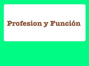 Profesiones by Nathalie Alvarez