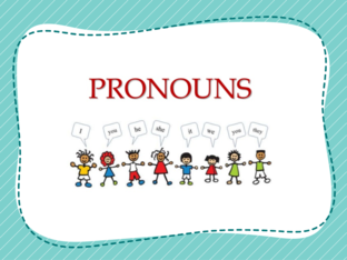 Pronouns by muna obeid