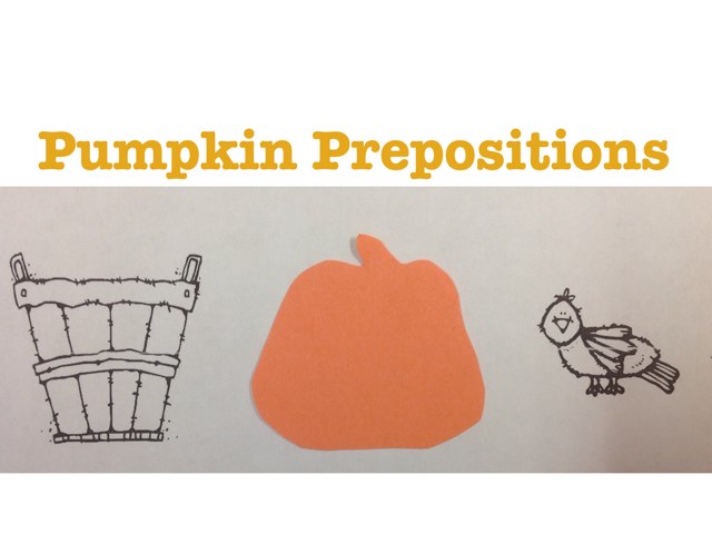 Pumpkin Prepositions by Cece Obrien