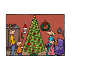 Puzzel kerst Jules by Caro Boven