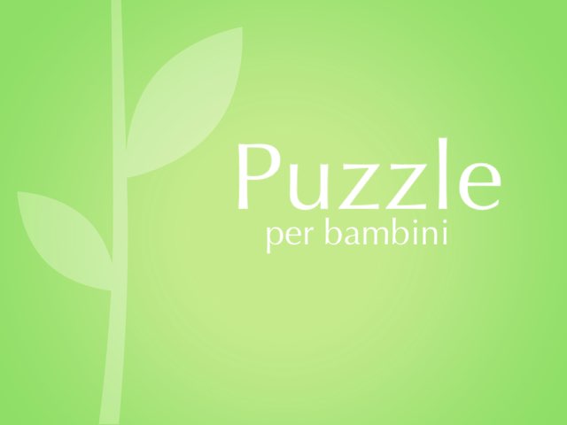 Puzzle Per Bambini by Irina Nazarov