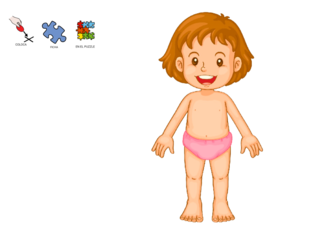 Puzzle partes del cuerpo by Noelia Cortinas García