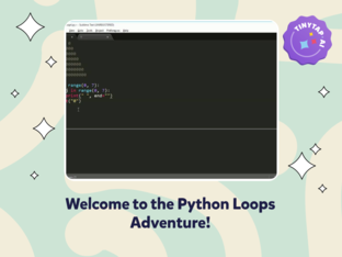 Python Loops Adventure by Anitha