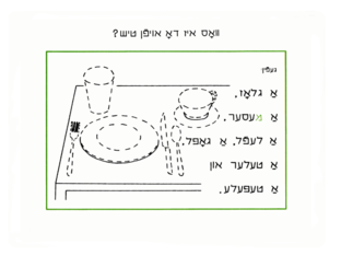 ¿QUÉ HAY SOBRE LA MESA? by Nesh Goldgrub