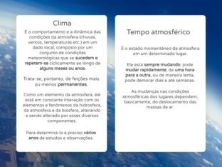 Quebra cabeça - Clima e tempo atmosférico by Rafael Coelho