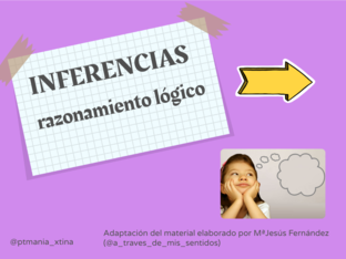 RAZONAMIENTO LÓGICO. INFERENCIAS by Cristina Valenzuela