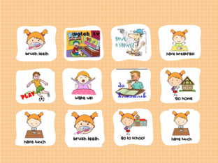 ROUTINES MEMORY GAME Free Activities online for kids in 1st grade by ...