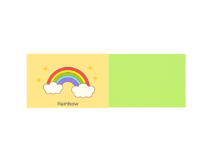 Rainbow tracking - 1 distractor by Nurture Learning & Development